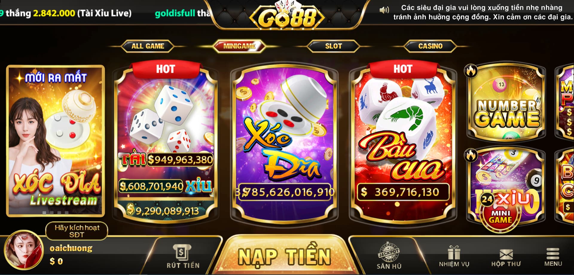 Tại sao nên chọn nhà cái Go88 vip để tham gia